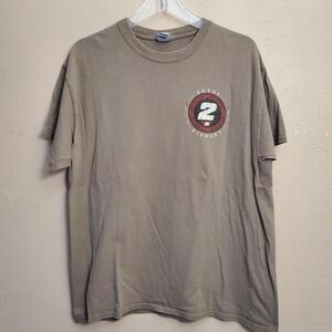 Brown Shane Stewart racing tee